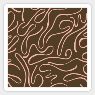 Minimal Abstract Pattern Sticker